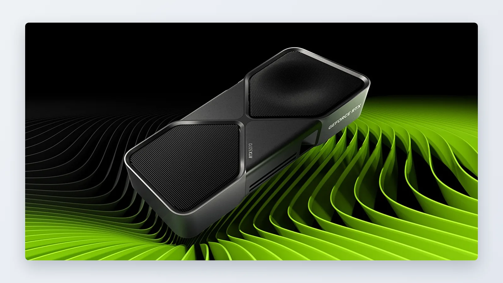 NVIDIA GeForce RTX 5070 Ti official site preview