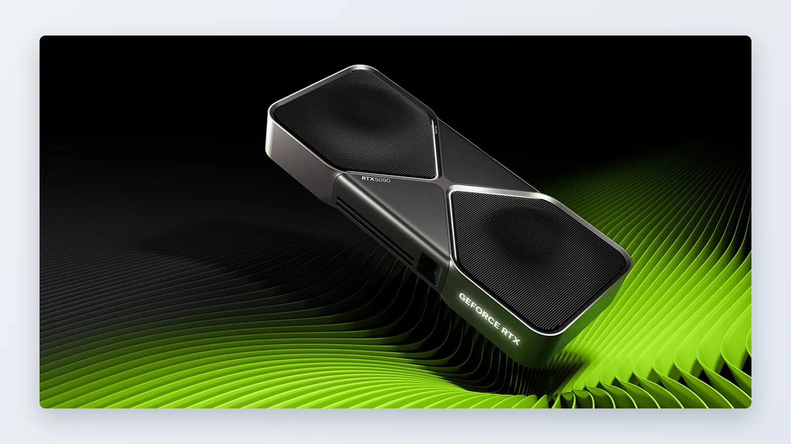NVIDIA GeForce RTX 5090 official site preview